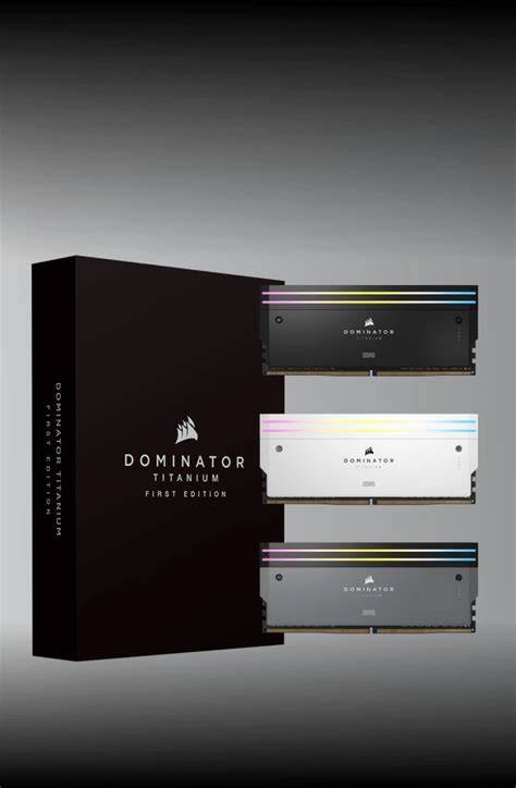 Dominator Titanium Speicher Corsair