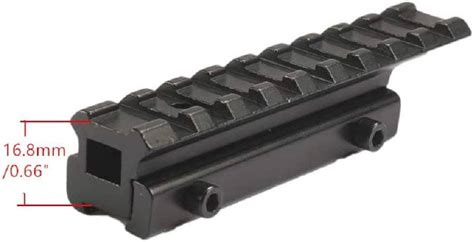 Adaptateur Queue D Aronde Pour Rail Mm Mm Fusil