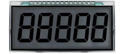 7 Segment LCD Displays Focus LCDs