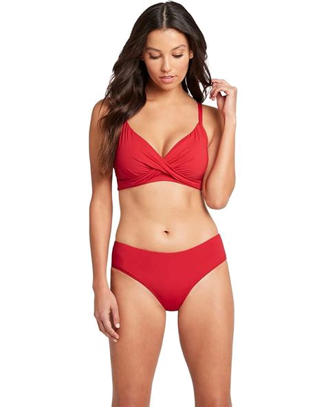 Women S SEA LEVEL SWIM Essentials Mid Bikini Pant 6pm