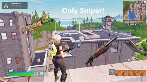 Tilted Towers No Build Only Snipers Ffa Von Centi Fortnite