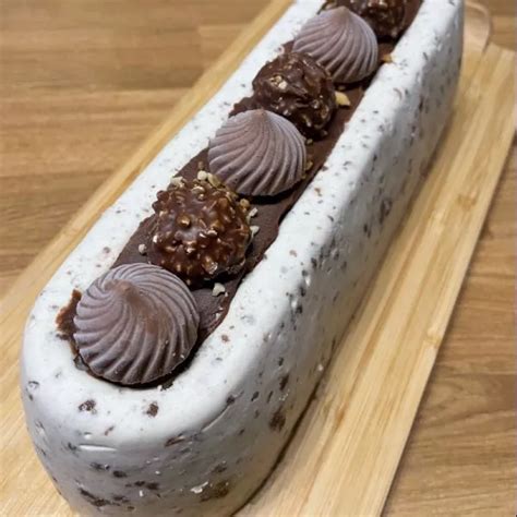 Bûche Ferrero Rocher Guy Demarle