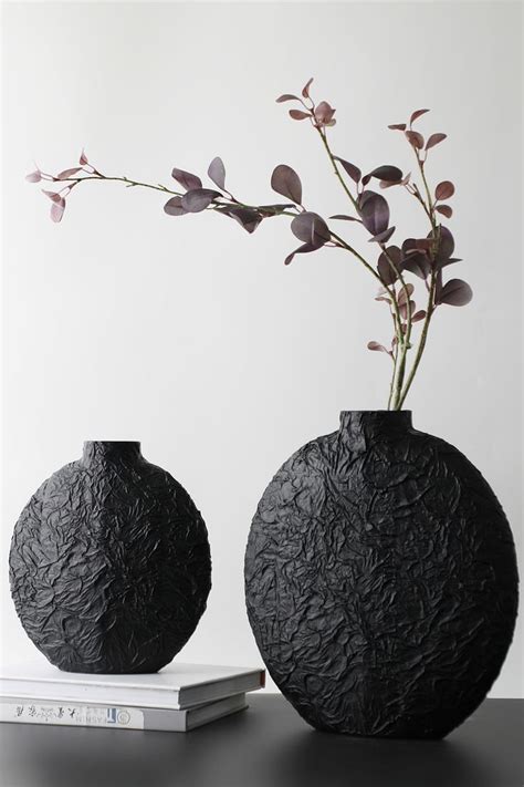 Black Vase In 2021 Black Vase Home Decor Wholesale Home Decor