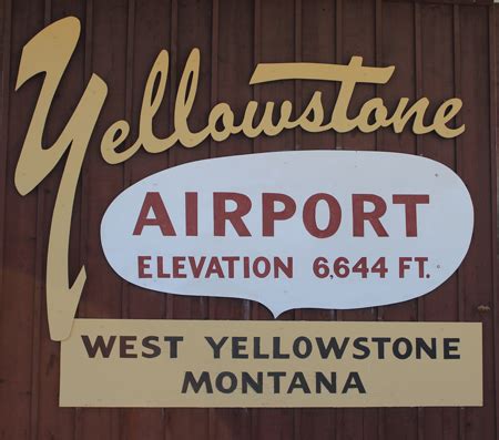 Airport Information | Yellowstone Airport