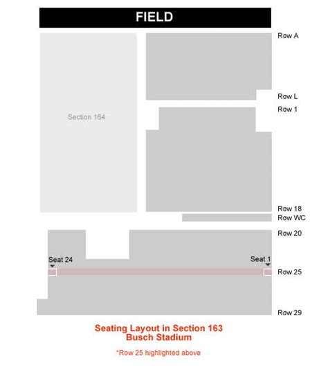 St Louis Cardinals Seating Chart With Rows | Literacy Basics