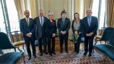 Javier Milei Se Reuni Con Delegaci N De Estados Unidos Inversiones En