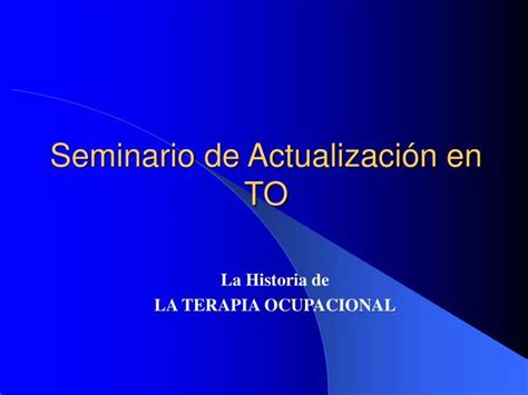 Ppt Seminario De Actualizaci N En To Powerpoint Presentation Free