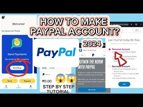 Paano Gumawa Ng Paypal Account Gamit Ang Cellphone Step By Step