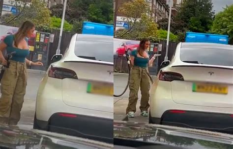 Joven Confunde Su Tesla Con Un Auto De Gasolina Y Se Vuelve Viral