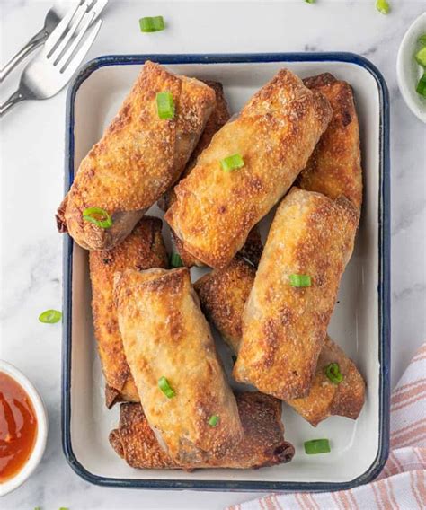 Air Fryer Spring Rolls Punchfork