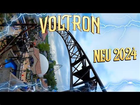 VOLTRON NEVERA EUROPA PARK Neuheit 2024 FRONT ROW Onride POV