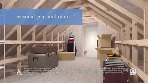 Inspired Designs by Del Webb® Fixed Attic Stairs - YouTube