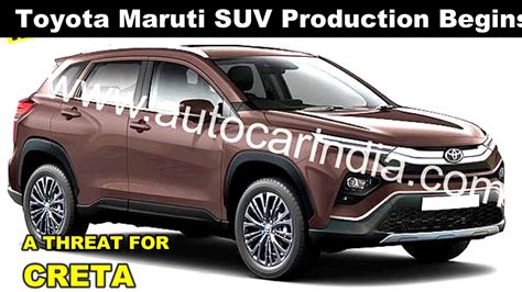 Production Begins 2022 Maruti And Toyota Creta Rival Suv To Launch Soon