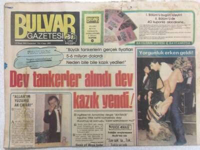 Bulvar Gazetesi 12 Ocak 1985 Ahu Tuğba Yattığı Yerden Kalkamadı