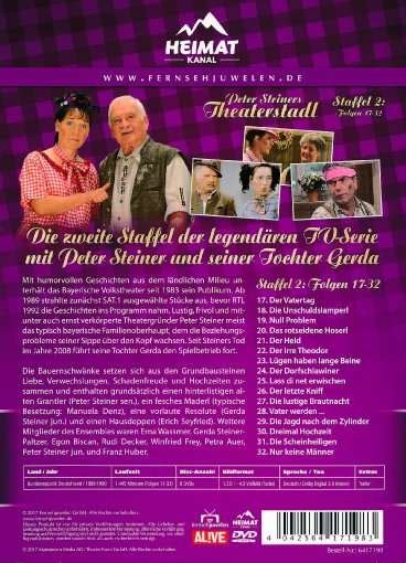 Peter Steiners Theaterstadl Staffel 2 Folgen 17 32 8 Dvds Jpc