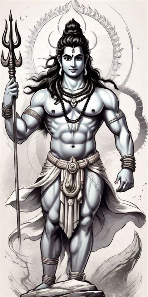 Pin By Archana Ghorpade On Mahadev In Shiva Tattoo Design Lord