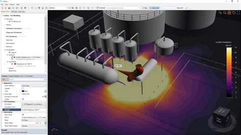 Fire Modeling with in:Flux CFD Software