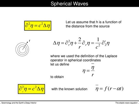 Ppt The Elastic Wave Equation Powerpoint Presentation Free Download