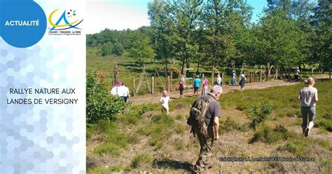 Rallye Nature Aux Landes De Versigny Communauté Agglomération Ctlf