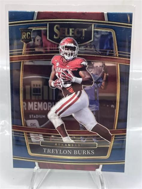 TREYLON BURKS 2022 Panini Select Draft Picks 6 Niveau Hall RC EUR 2 96