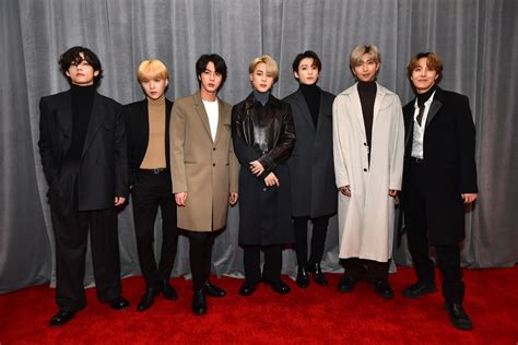 BTS Wore the Best Coats to the Grammys 2020 | Teen Vogue