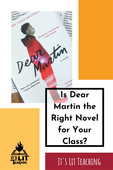 Is Dear Martin The Right Novel For Your Class Its Lit Teaching