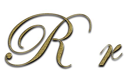 Letter R Gold Free Image On Pixabay