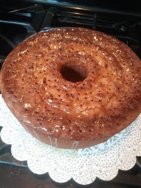 7up Pound Cake W Butter Glaze By Rose | Just A Pinch Recipes