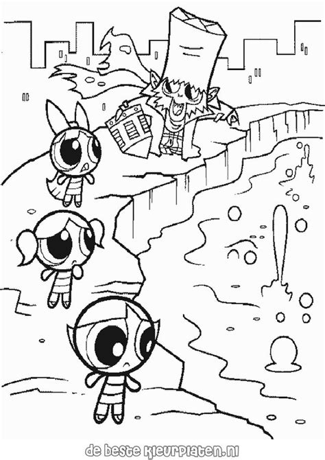 Powerpuff Girls Christmas Coloring Pages