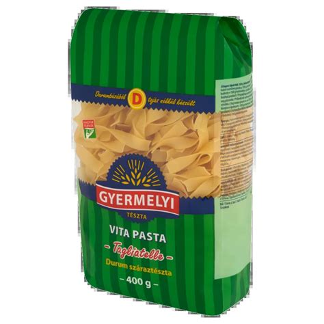 Gyermelyi Vita Pasta Tagliatelle durum száraztészta 400 g