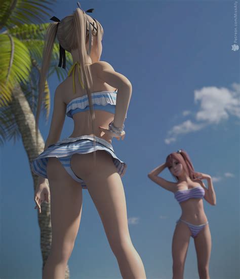 Marie Rose And Honoka By MissAlly Hentai Foundry