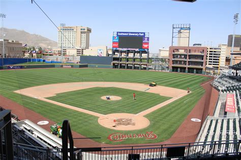 Southwest University Park Image Library Media Destination El Paso