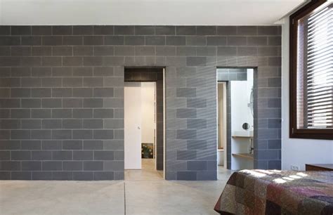 House 804 H Arquitectes Cinder Block Walls Concrete Block Walls