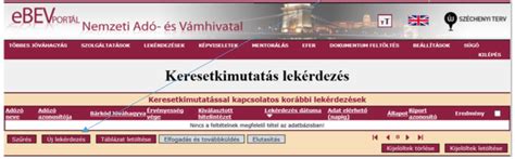 Nav Hivatalos Keresetigazolás Letöltése Online Ebev Portál és