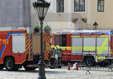 Zagreb Muškarac se polio benzinom i zapalio na Markovom trgu životno