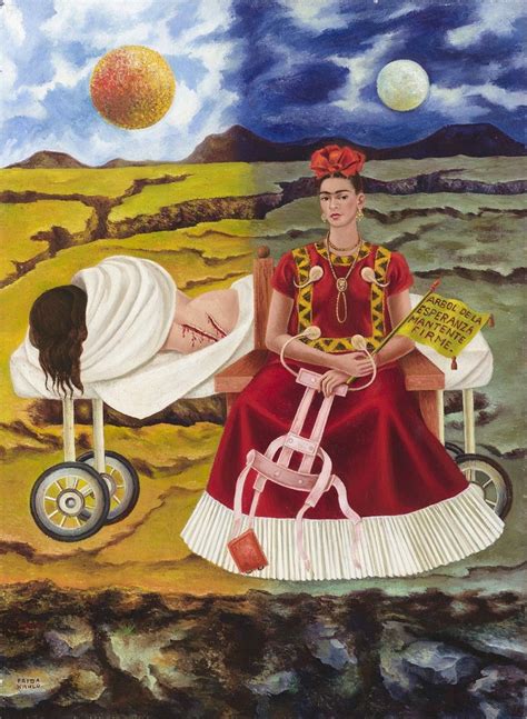 El árbol de la esperanza Frida kahlo pinturas Obras de frida kahlo