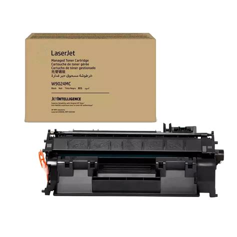 Cartouche De Toner Noir Compatible Hp W9024 W9024mc 24mc Pour