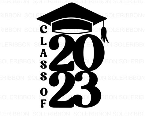 Class Of 2023 Svg Graduation Cap Svg Graduation 2023 Class Of 2023 Graduate Clipart Vinyl