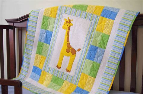 Free Quilt Pattern: Baby Giraffe Quilt | I Sew Free