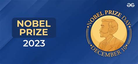 Nobel Prize 2023: Complete Winners List