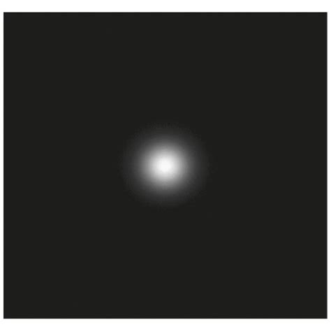 The Ideal Gaussian Focal Spot With The CCD Under The Nonuniform