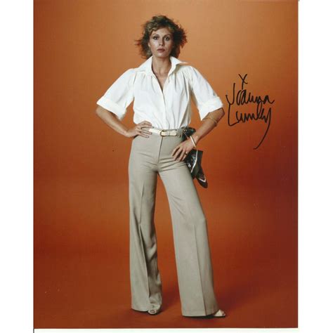 Joanna Lumley Signed Young Sexy 10x8 Photo 3