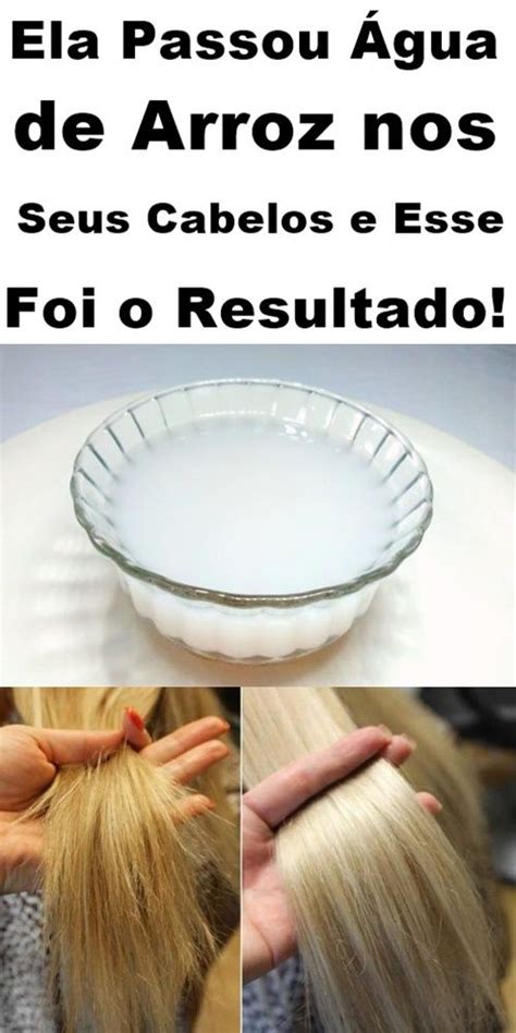 2 Métodos Para Usar a Água de Arroz no Cabelo Cabelo Clarear o