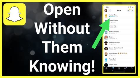 How To Open Snapchat Without Them Knowing Youtube