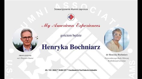 My American Experiences Henryka Bochniarz YouTube