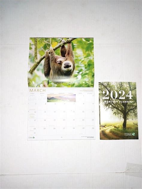 The Nature Conservancy Calendar And Monthly Planner