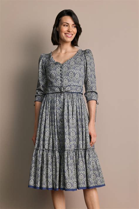 Trachtenkleid Ruth 70cm In Blau Im Julia Trentini Online Shop
