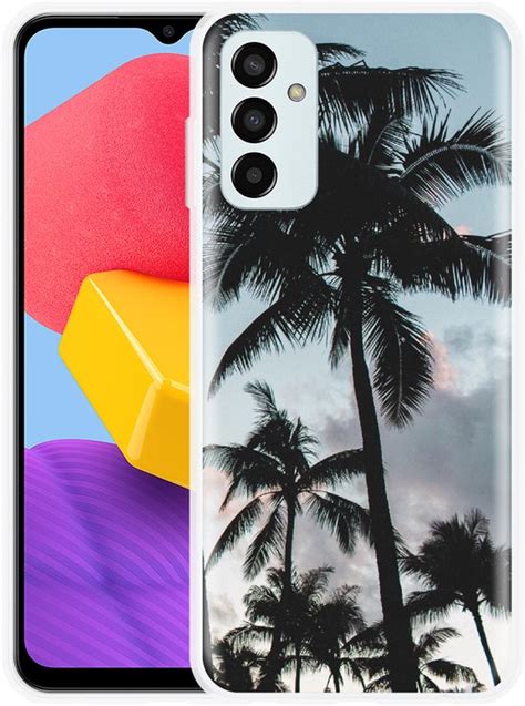 Hoesje Geschikt Voor Samsung Galaxy M Palmtrees Bol