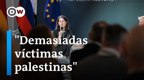 Israel Debe Limitar El Sufrimiento En Gaza Dice La Ministra De