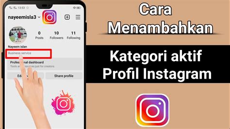 Cara Menambahkan Kategori Di Instagram Tetapkan Kategori Di Profil